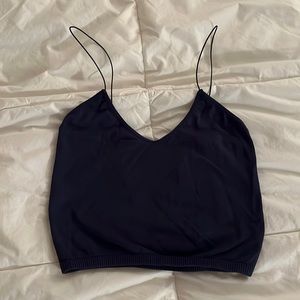 Hardly worn Free People tank crop top